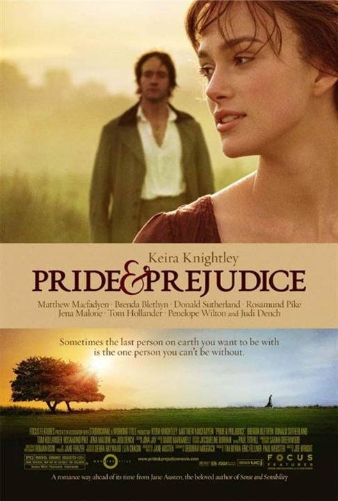 Pride and Prejudice (Orgullo y prejuicio) : Cartel Keira Knightley