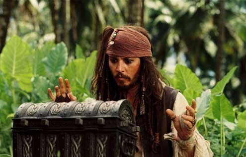 Piratas del Caribe: El cofre del hombre muerto : Foto Gore Verbinski, Johnny Depp