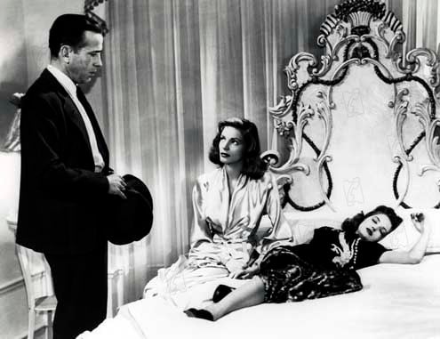 El sueño eterno : Foto Humphrey Bogart, Howard Hawks, Martha Vickers, Lauren Bacall
