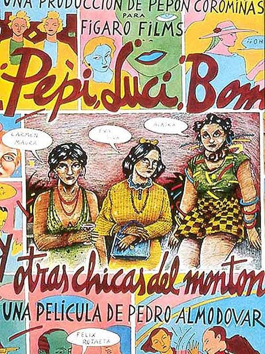 Pepi, Luci, Bom y otras chicas del montón : Cartel