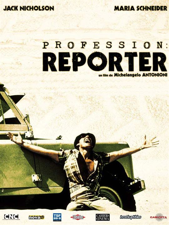 El reportero : Cartel Michelangelo Antonioni, Jack Nicholson