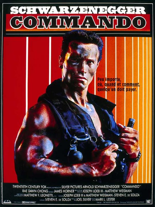 Commando : Cartel Mark L. Lester