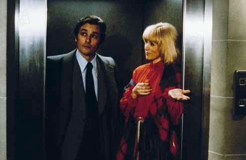 Foto Edouard Molinaro, Alain Delon, Mireille Darc