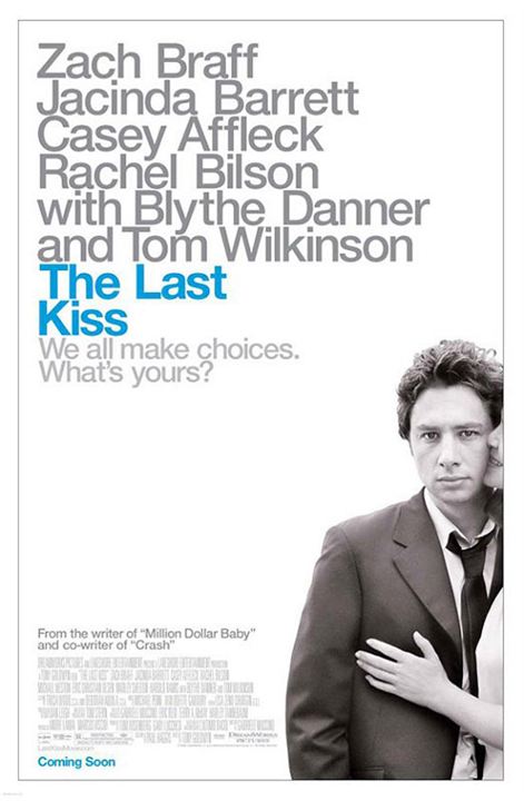 The last kiss (El último beso) : Cartel Zach Braff
