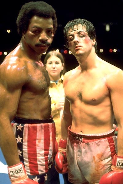 Rocky : Foto John G. Avildsen, Carl Weathers, Sylvester Stallone