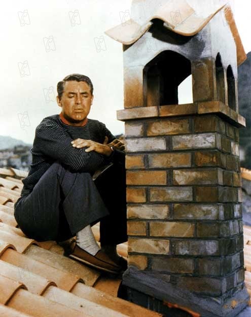 Atrapa a un ladrón : Foto Cary Grant, Alfred Hitchcock