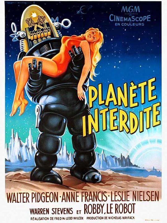 Planeta prohibido : Cartel Fred M. Wilcox