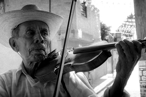 El violín : Foto Francisco Vargas
