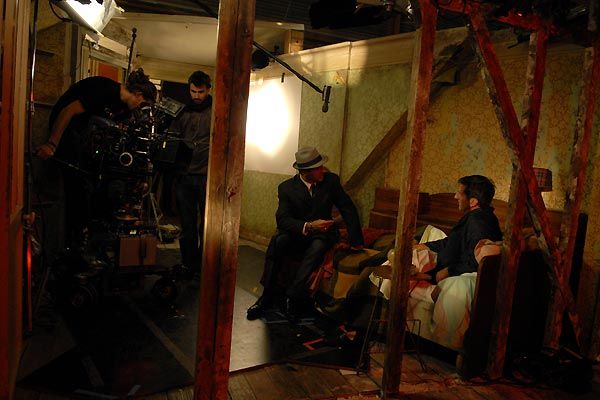 Foto Alain Corneau, Eric Cantona, Daniel Auteuil