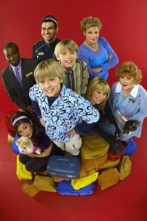 Foto Ashley Tisdale, Brenda Song, Phill Lewis, Cole Sprouse, Dylan Sprouse, Kim Rhodes