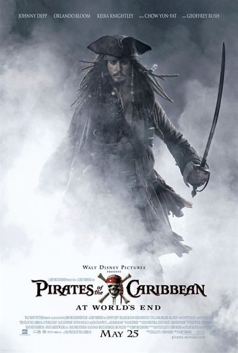 Piratas del Caribe: En el fin del mundo : Cartel