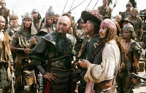 Piratas del Caribe: En el fin del mundo : Foto Gore Verbinski, Johnny Depp, Chow Yun-Fat