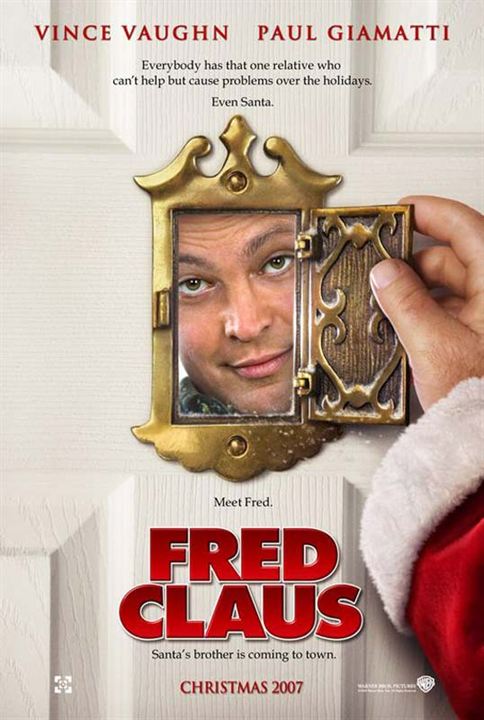 Fred Claus, el hermano gamberro de Santa Claus : Cartel Vince Vaughn