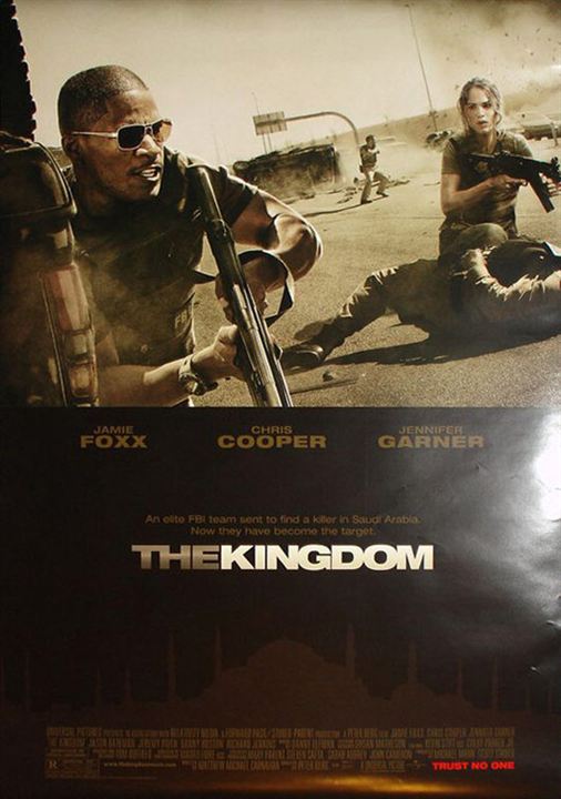 La sombra del reino : Cartel Peter Berg, Jamie Foxx