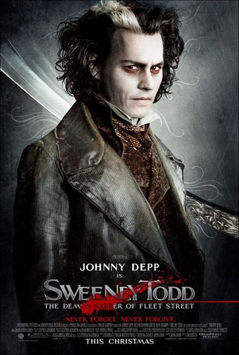 Sweeney Todd: El barbero diabólico de la calle Fleet : Cartel