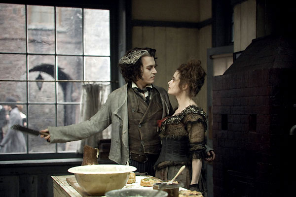 Sweeney Todd: El barbero diabólico de la calle Fleet : Foto Johnny Depp, Helena Bonham Carter