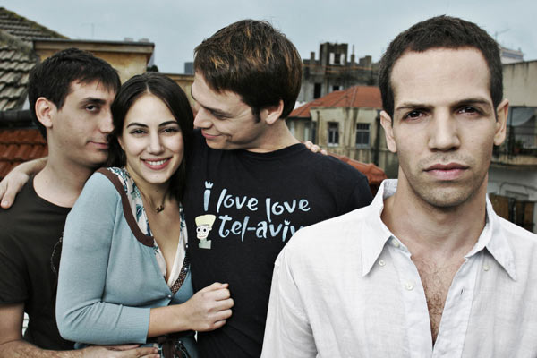 Foto Daniela Wircer, Yousef Sweid, Ohad Knoller, Eytan Fox