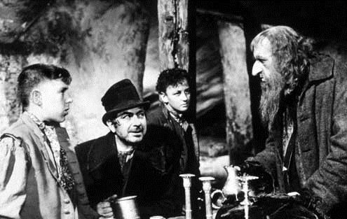 Oliver Twist : Foto Alec Guinness, Robert Newton, John Howard Davies, David Lean