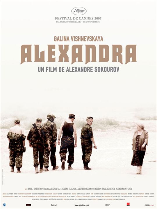 Aleksandra : Cartel Alexandre Sokourov, Galina Vishhnevskaya