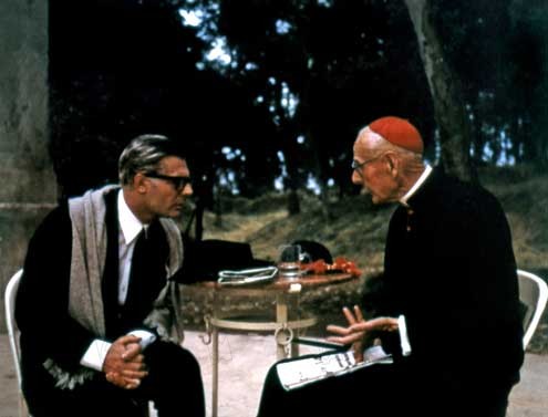 Ocho y medio : Foto Marcello Mastroianni, Federico Fellini
