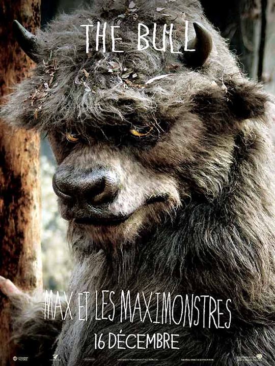 Donde viven los monstruos : Cartel Spike Jonze