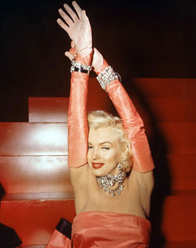 Los caballeros las prefieren rubias : Foto Howard Hawks, Marilyn Monroe