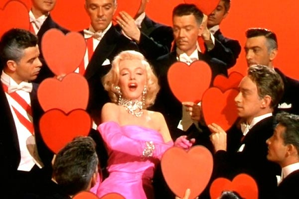 Los caballeros las prefieren rubias : Foto Marilyn Monroe, Howard Hawks