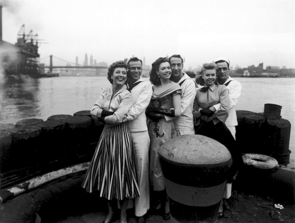 Un día en Nueva York : Foto Ann Miller, Betty Garrett, Gene Kelly, Vera-Ellen, Frank Sinatra