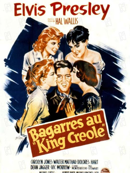 El barrio contra mí (King Creole) : Cartel