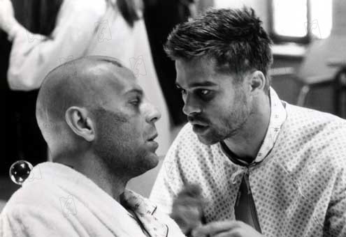 Doce monos : Foto Brad Pitt, Terry Gilliam, Bruce Willis