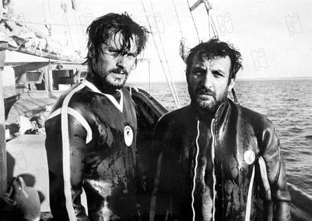 Tres aventureros : Foto Alain Delon, Robert Enrico