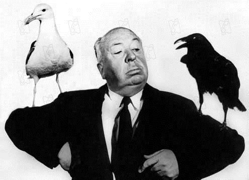 Los pájaros : Foto Alfred Hitchcock