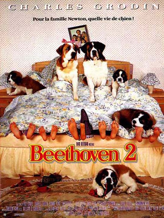 Beethoven 2: La familia crece : Cartel