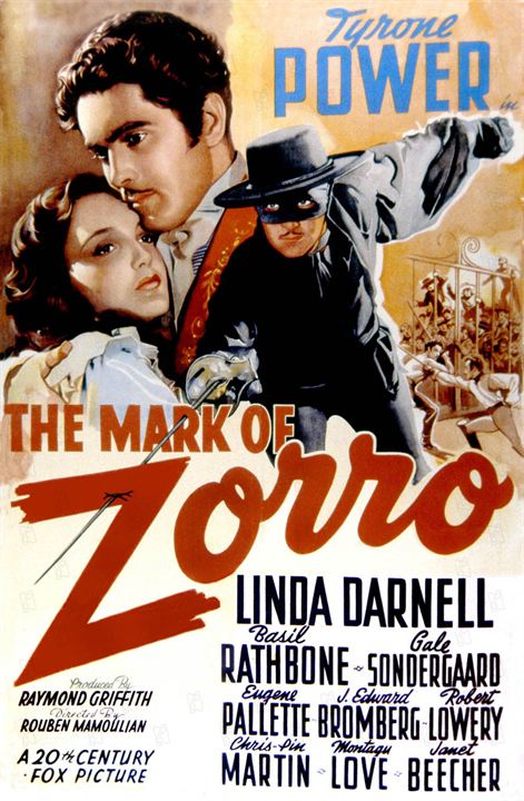 El signo del Zorro : Cartel Rouben Mamoulian