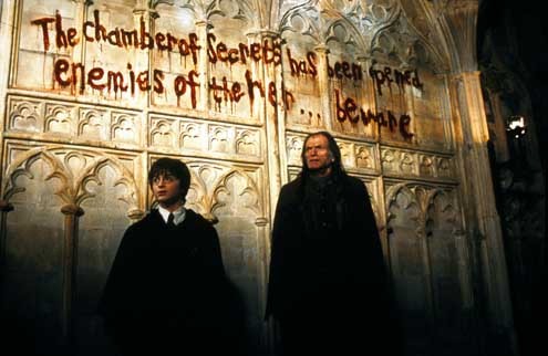 Harry Potter y la Cámara Secreta : Foto David Bradley (IV), Chris Columbus, Daniel Radcliffe