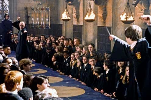 Harry Potter y la Cámara Secreta : Foto Chris Columbus, Tom Felton, Daniel Radcliffe