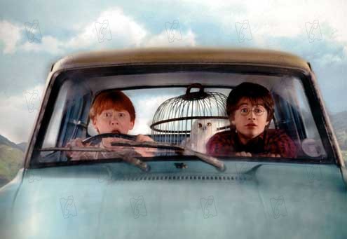 Harry Potter y la Cámara Secreta : Foto Chris Columbus, Daniel Radcliffe, Rupert Grint
