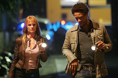 Foto Marg Helgenberger, Gary Dourdan