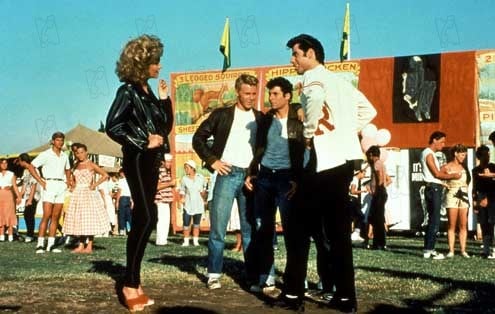 Grease (Brillantina) : Foto John Travolta, Randal Kleiser, Olivia Newton-John