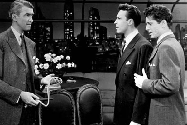 La soga : Foto James Stewart, Farley Granger, John Dall