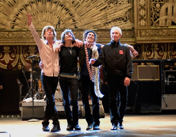 Shine a Light : Foto Ron Wood, Mick Jagger, Keith Richards, Charlie Watts