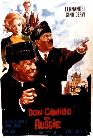 El Camarada Don Camilo : Cartel Luigi Comencini