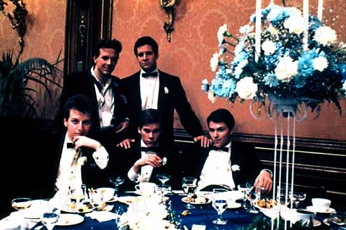 Diner : Foto Daniel Stern, Kevin Bacon, Steve Guttenberg, Mickey Rourke, Barry Levinson