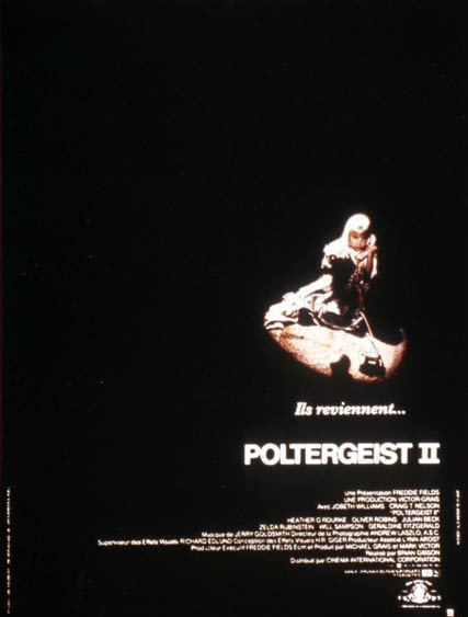 Poltergeist II: El otro lado : Cartel Brian Gibson