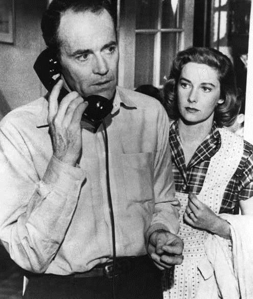 Falso culpable : Foto Vera Miles, Alfred Hitchcock, Henry Fonda