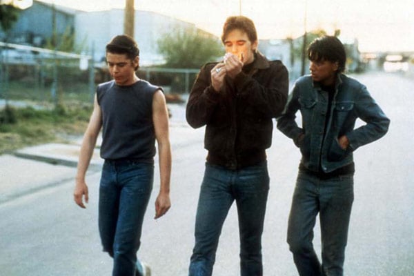 Rebeldes : Foto Matt Dillon, Ralph Macchio, C. Thomas Howell