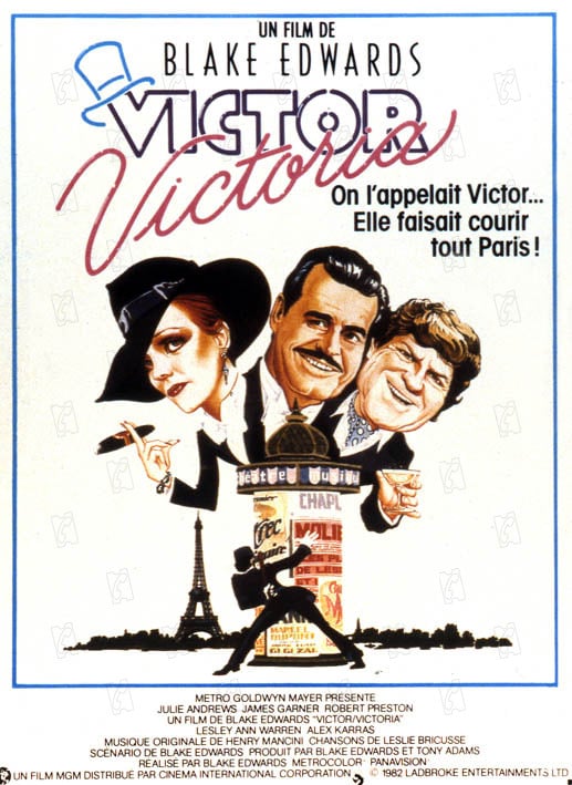 ¿Victor o Victoria? : Cartel Robert Preston