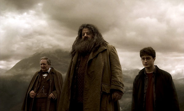 Harry Potter y el Misterio del Príncipe : Foto Robbie Coltrane, Daniel Radcliffe, Jim Broadbent