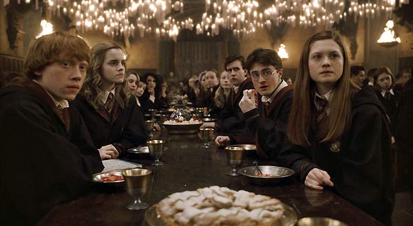 Harry Potter y el Misterio del Príncipe : Foto Daniel Radcliffe, Emma Watson, Rupert Grint, Matthew Lewis, Bonnie Wright