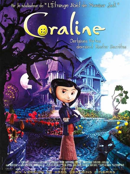 Los mundos de Coraline : Cartel Henry Selick